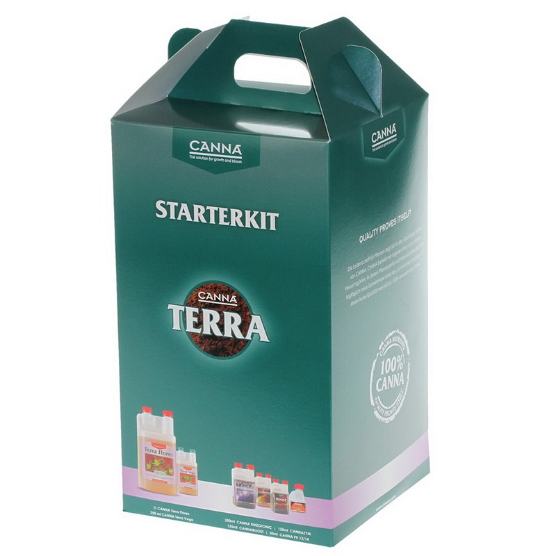 Комплект удобрений CANNA Terra Starterkit Комплект удобрений CANNA Terra Starterkit