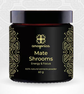 Mate Shrooms -  энергия и внимание ( пищевая добавка) 60 граммMate Shrooms -  энергия и внимание ( пищевая добавка) 60 грамм