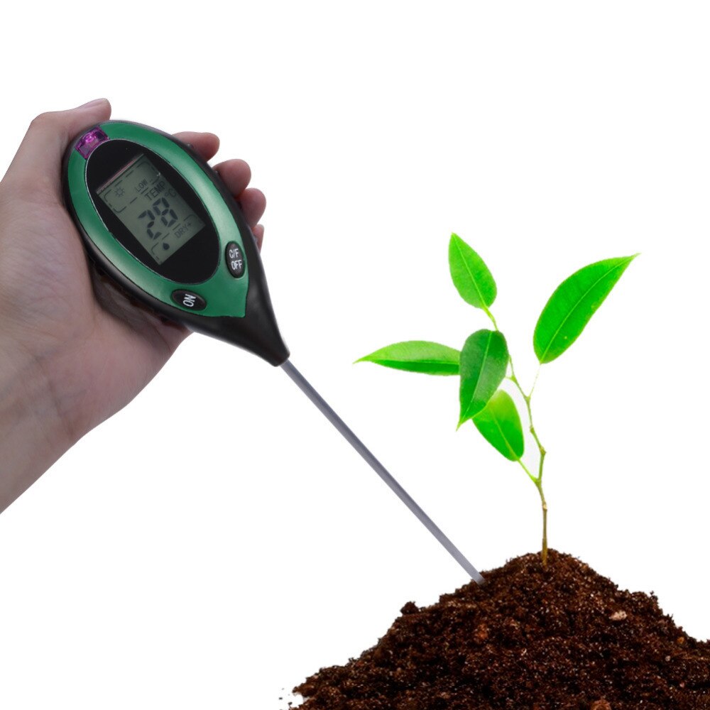 Измеритель влажности почвы 4 в 1 Green Helper PH-300Измеритель влажности почвы 4 в 1 Green Helper PH-300