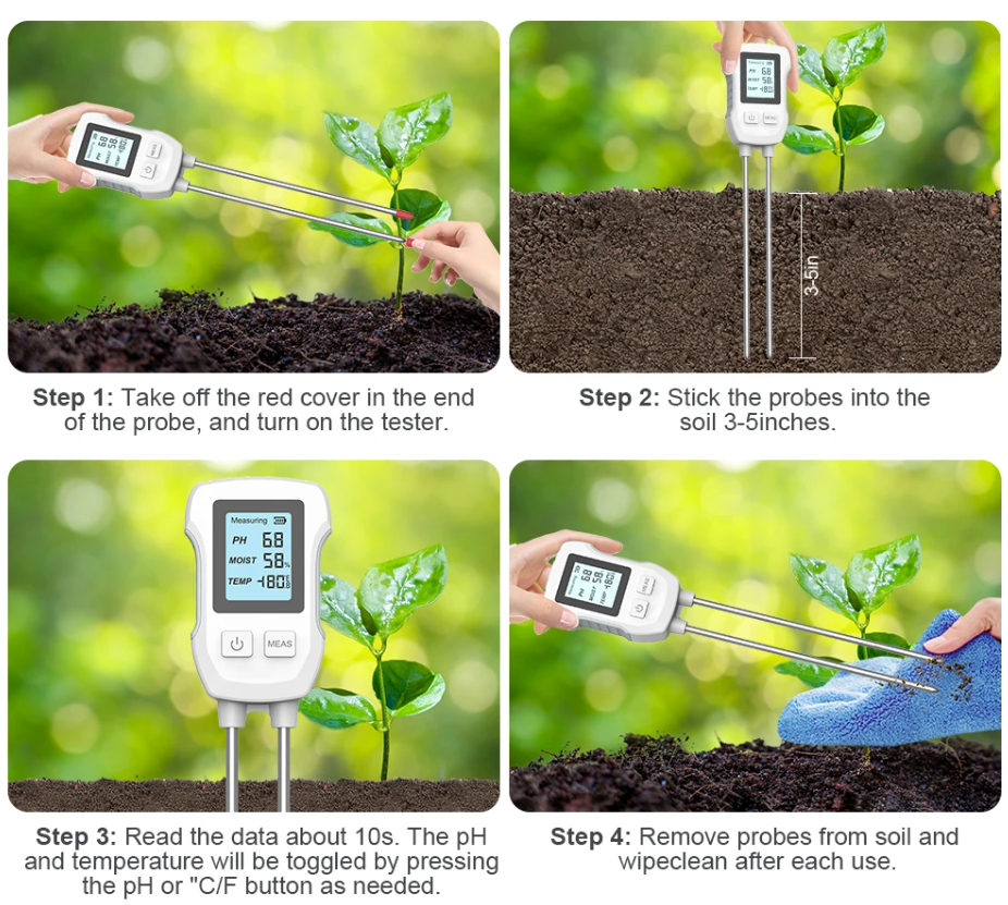 pH метр для почвы SOIL TESTER 3 in1pH метр для почвы SOIL TESTER 3 in1