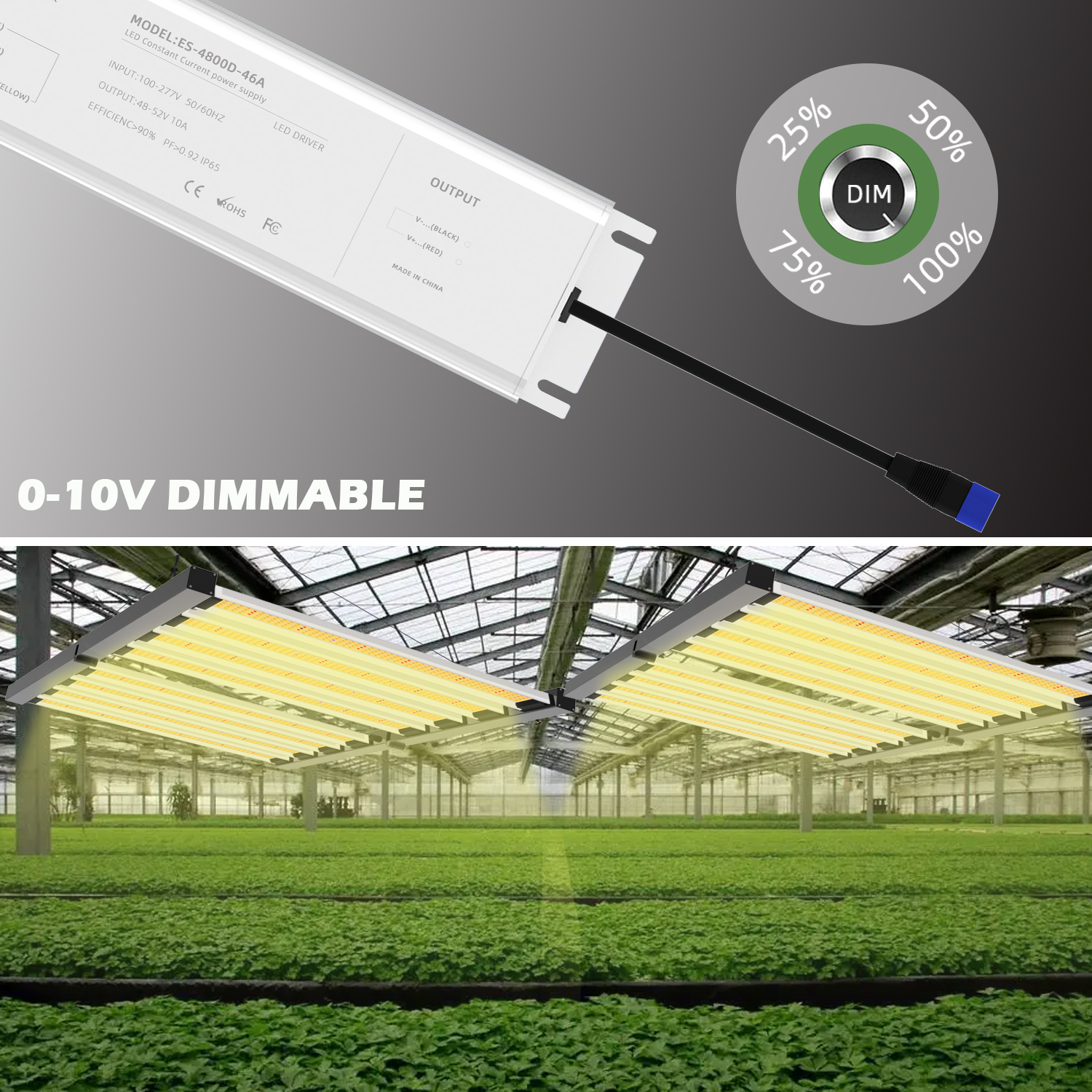 Фитосветильник Growsvet LED FB 480W ОптимаФитосветильник Growsvet LED FB 480W Оптима