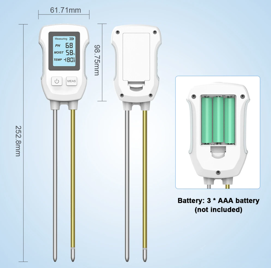 pH метр для почвы SOIL TESTER 3 in1pH метр для почвы SOIL TESTER 3 in1