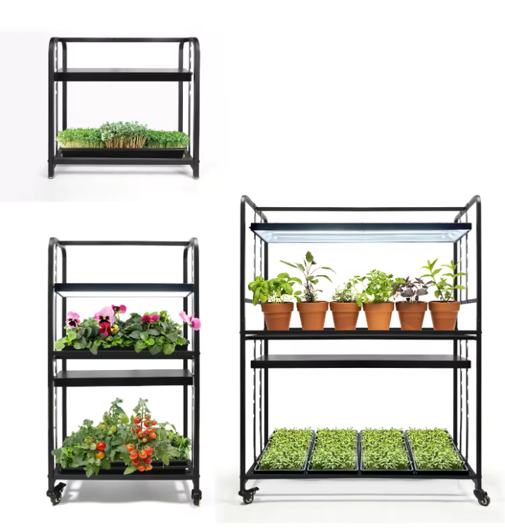 Система выращивания микрозелени Growsvet 2 по 24 WСистема выращивания микрозелени Growsvet 2 по 24 W