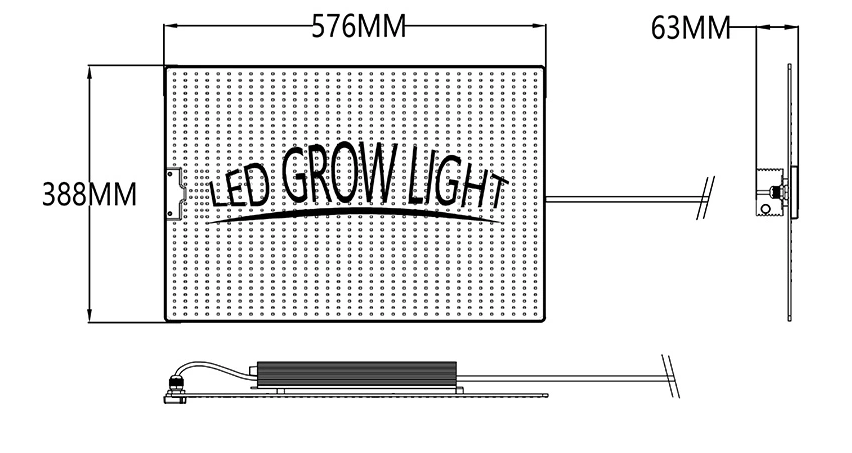 LED Светильник Quantum Samsung 400 WLED Светильник Quantum Samsung 400 W