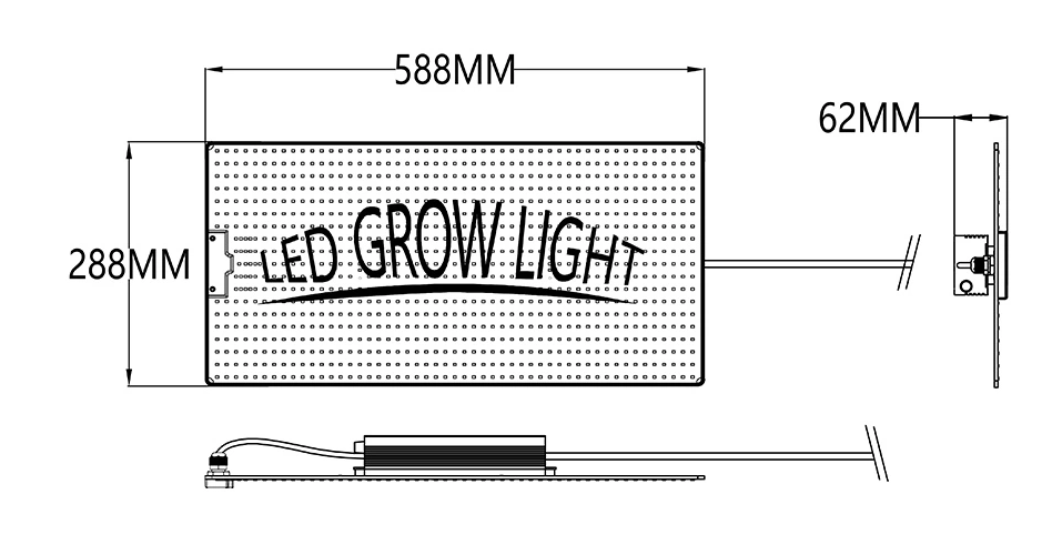 LED Светильник Quantum Samsung 300 WLED Светильник Quantum Samsung 300 W
