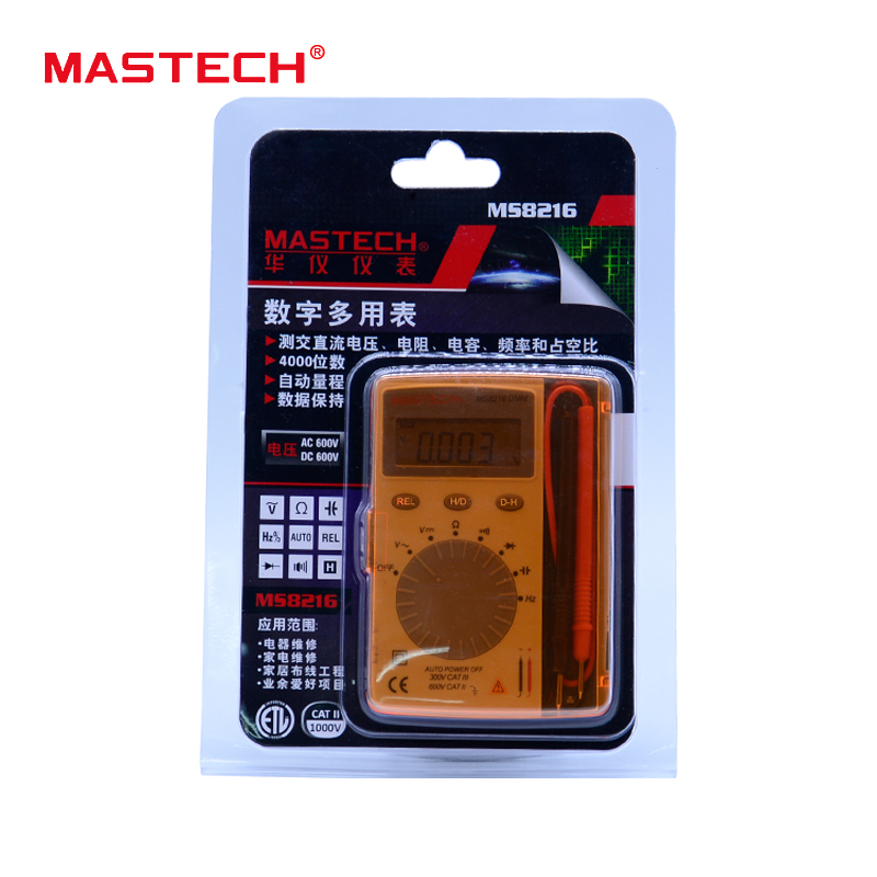 Мультиметр Mastech MS8216Мультиметр Mastech MS8216