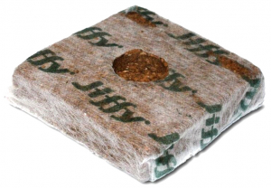 Кокосовый кубик для рассады Jiffy Growblock8 х8 смКокосовый кубик для рассады Jiffy Growblock8 х8 см