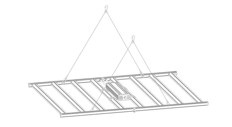 Фитосветильник Growsvet LED FB 1000WФитосветильник Growsvet LED FB 1000W