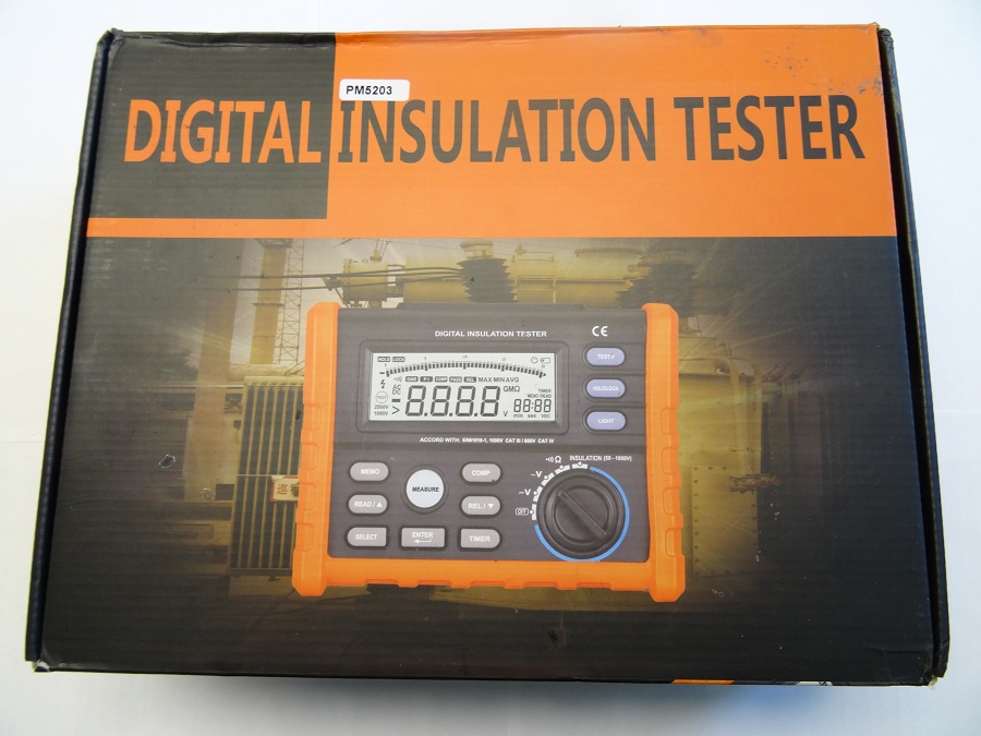 Измеритель сопротивления изоляции PeakMeter PM5203 Измеритель сопротивления изоляции PeakMeter PM5203